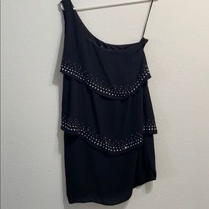 layered Express dress with sequins